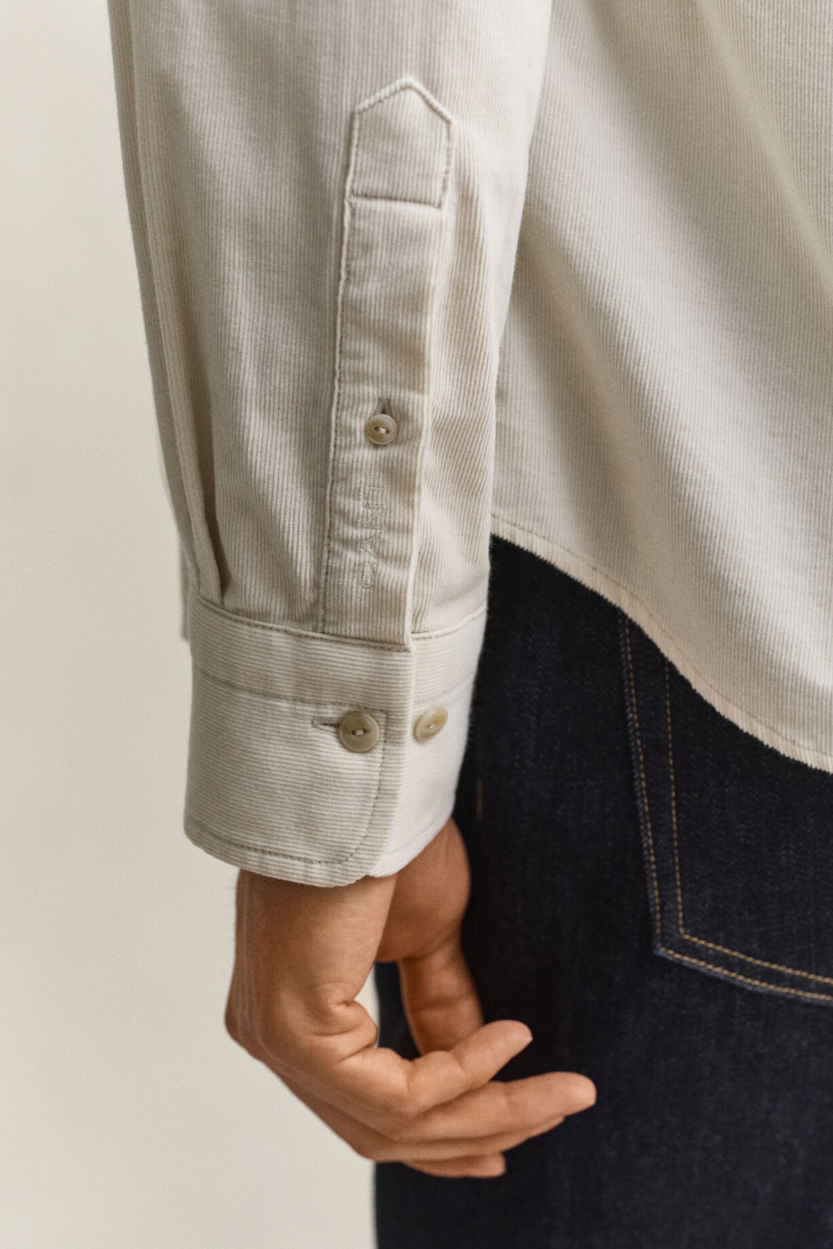 Regular Baby Cord Shirt