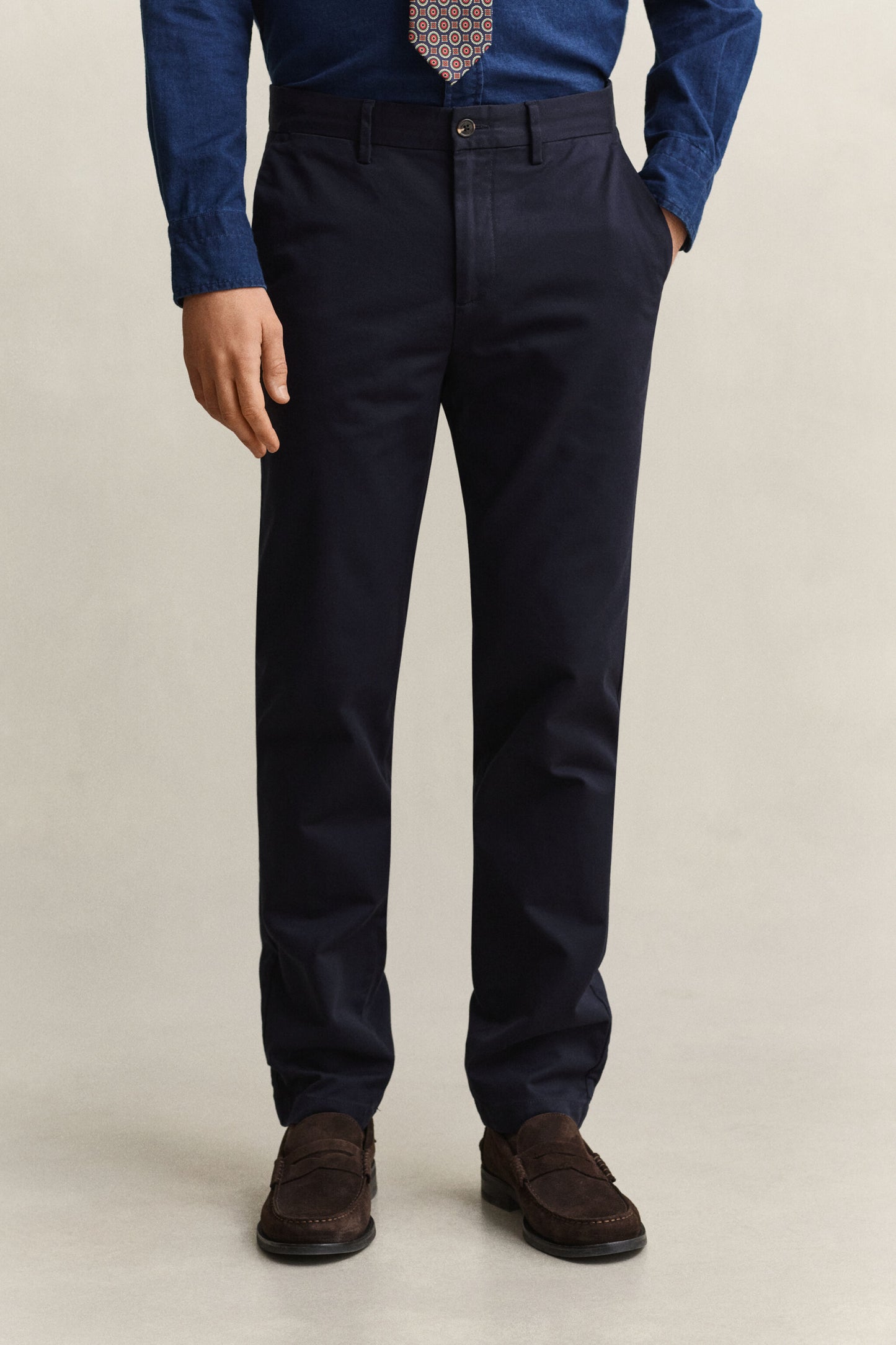Slim Fit Smart Chinos