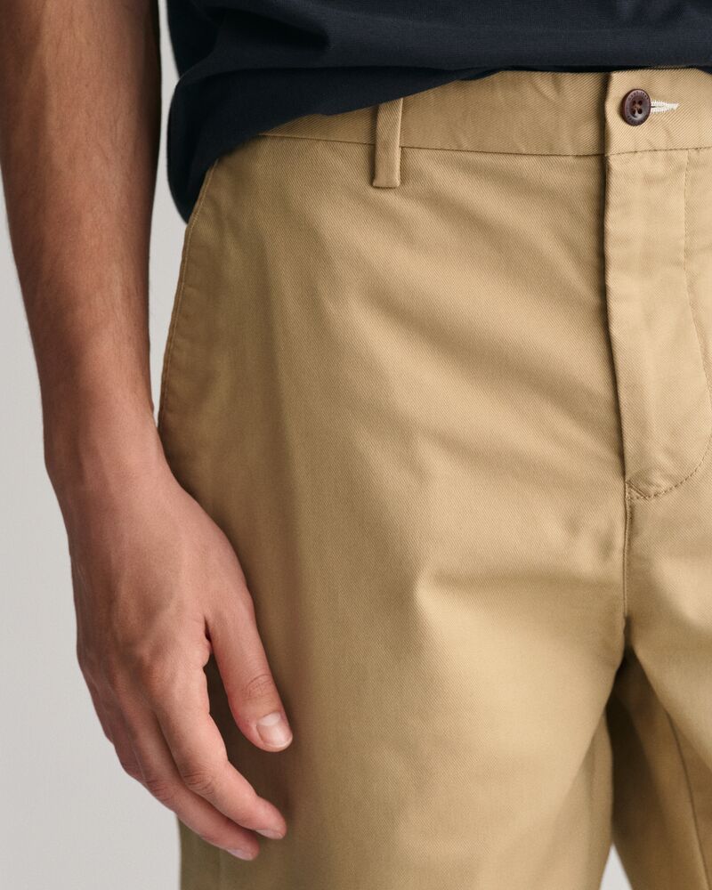 Regular Fit Chinos 32X32 / Dark Khaki