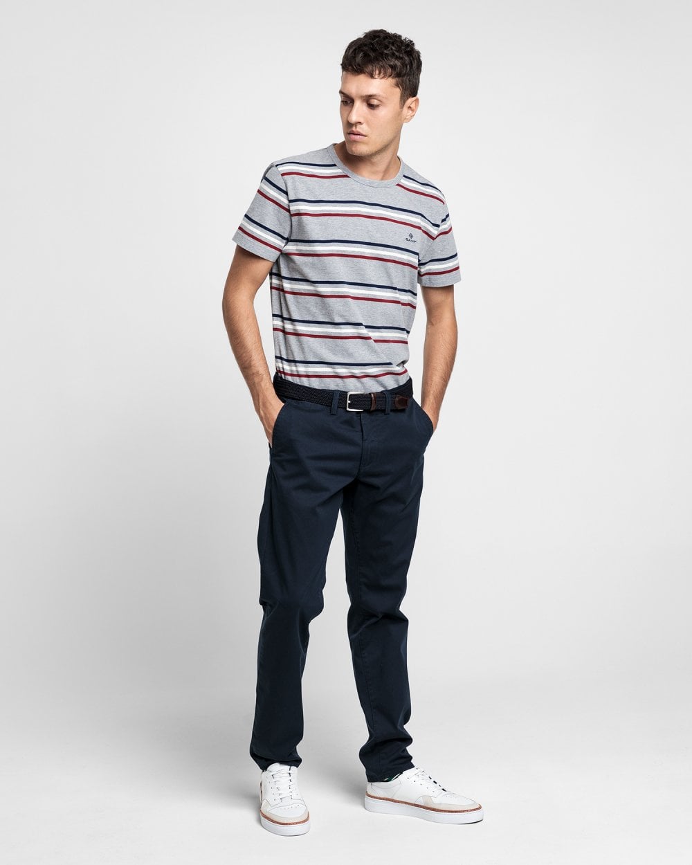 Slim Fit Twill Chinos