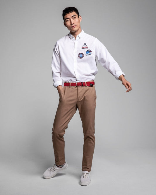 Hallden Slim Fit Tech Prep Chinos