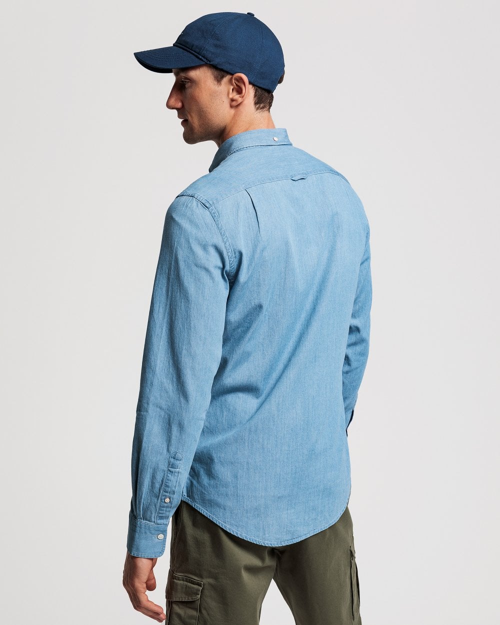 Slim Fit Indigo Shirt