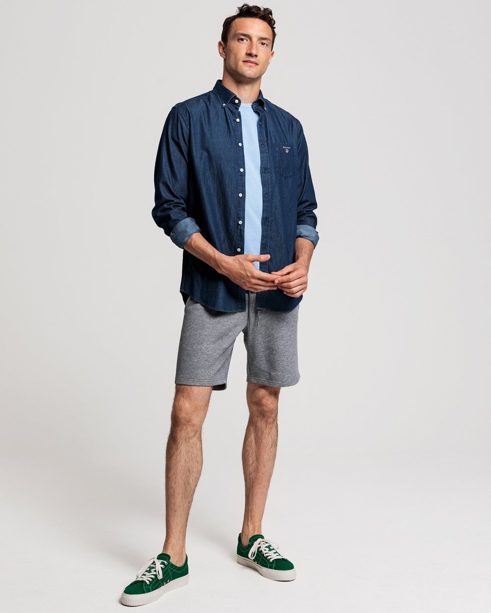 Regular Fit Indigo Shirt