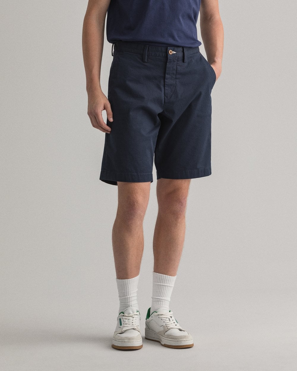 Relaxed Fit Twill Shorts