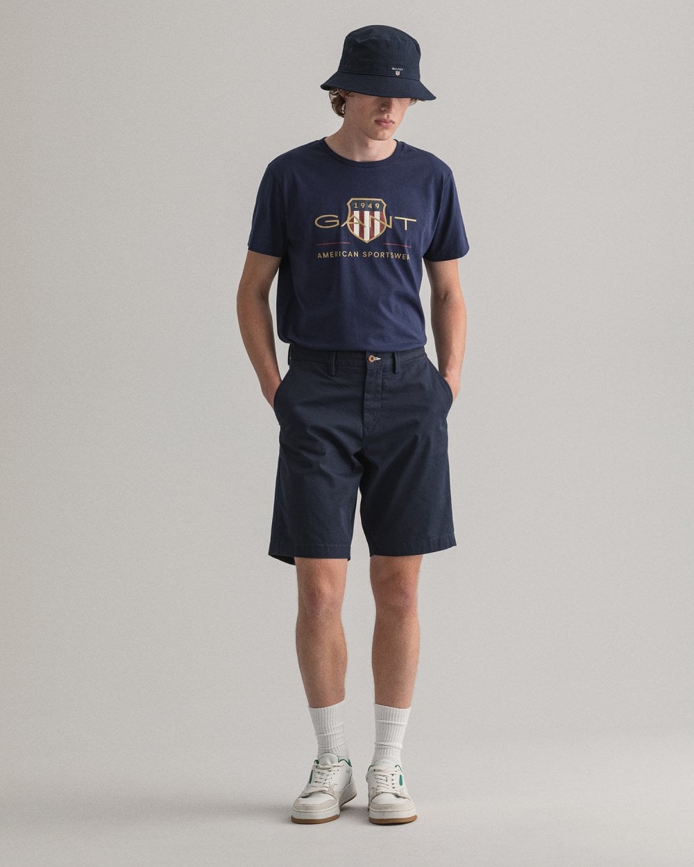 Relaxed Fit Twill Shorts