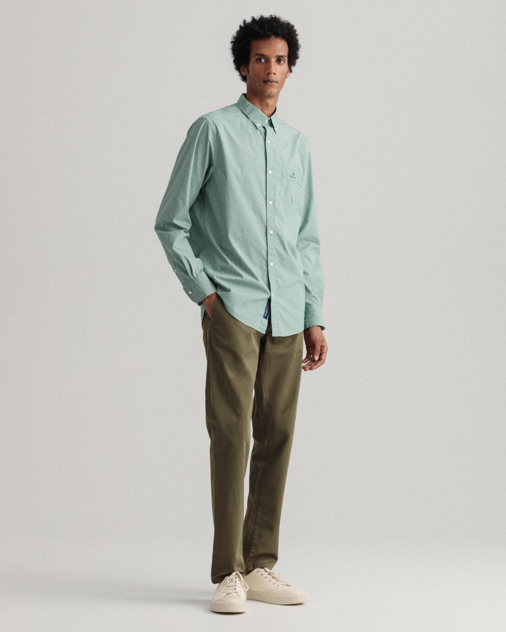 Gant Hallden Slim Fit Twill Chinos – Gant UAE