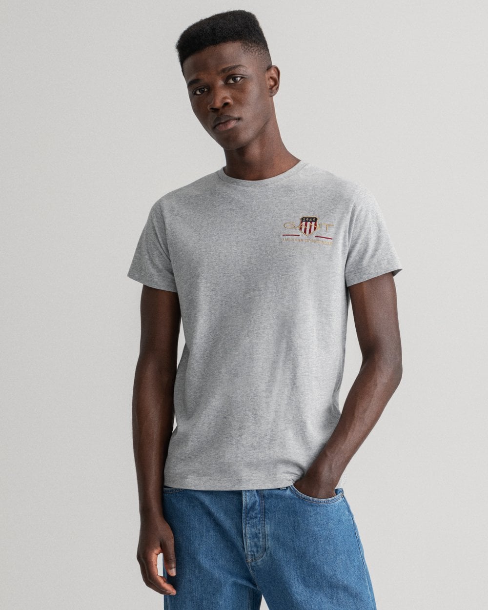 Archive Shield Embroidered T-Shirt