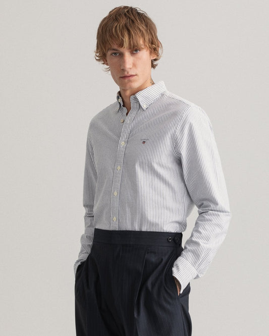 Slim Fit Banker Oxford Shirt