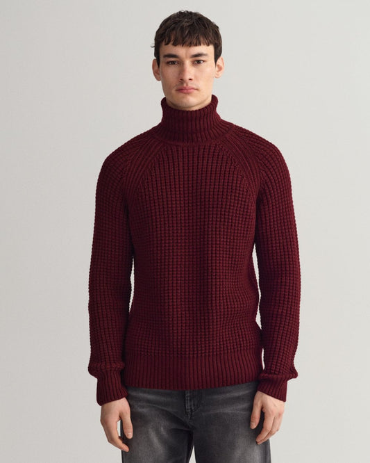 Textured Rollneck Sweater