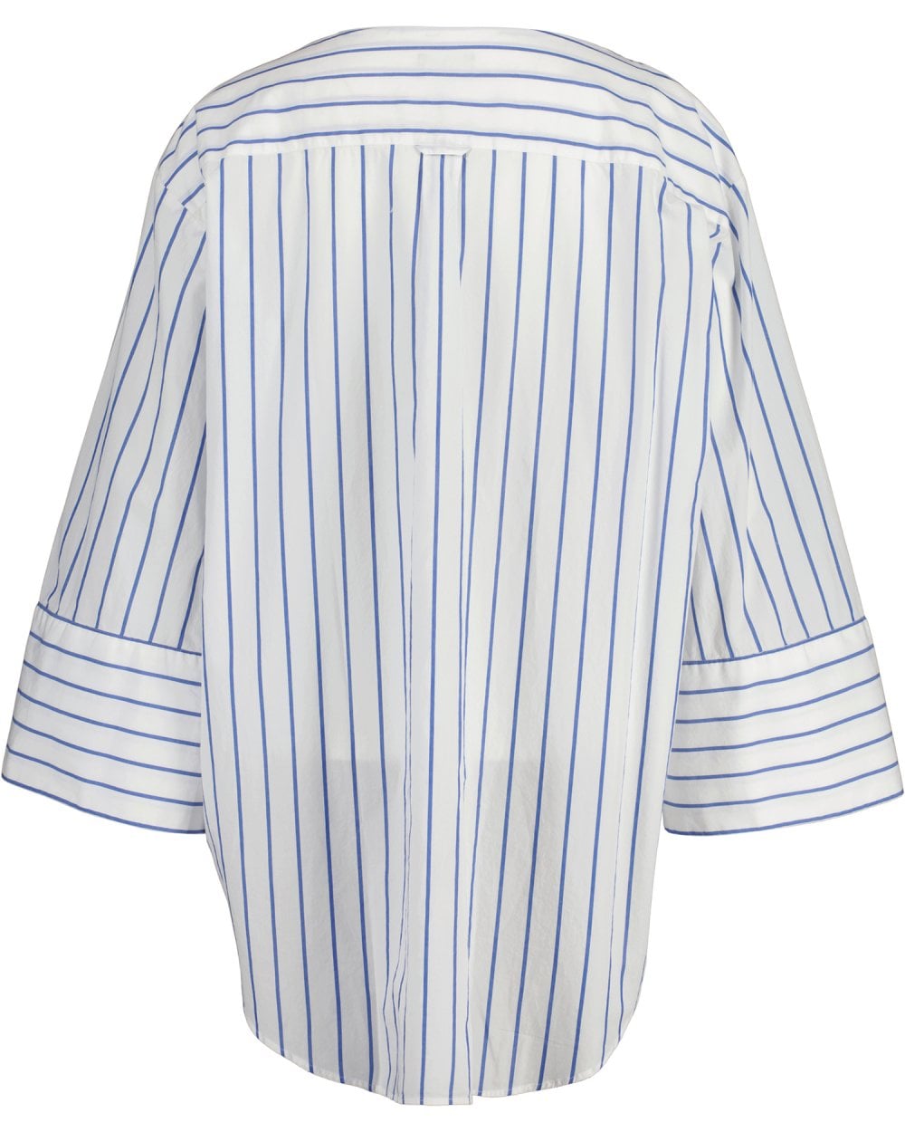 Relaxed Fit Popover Striped Shirt