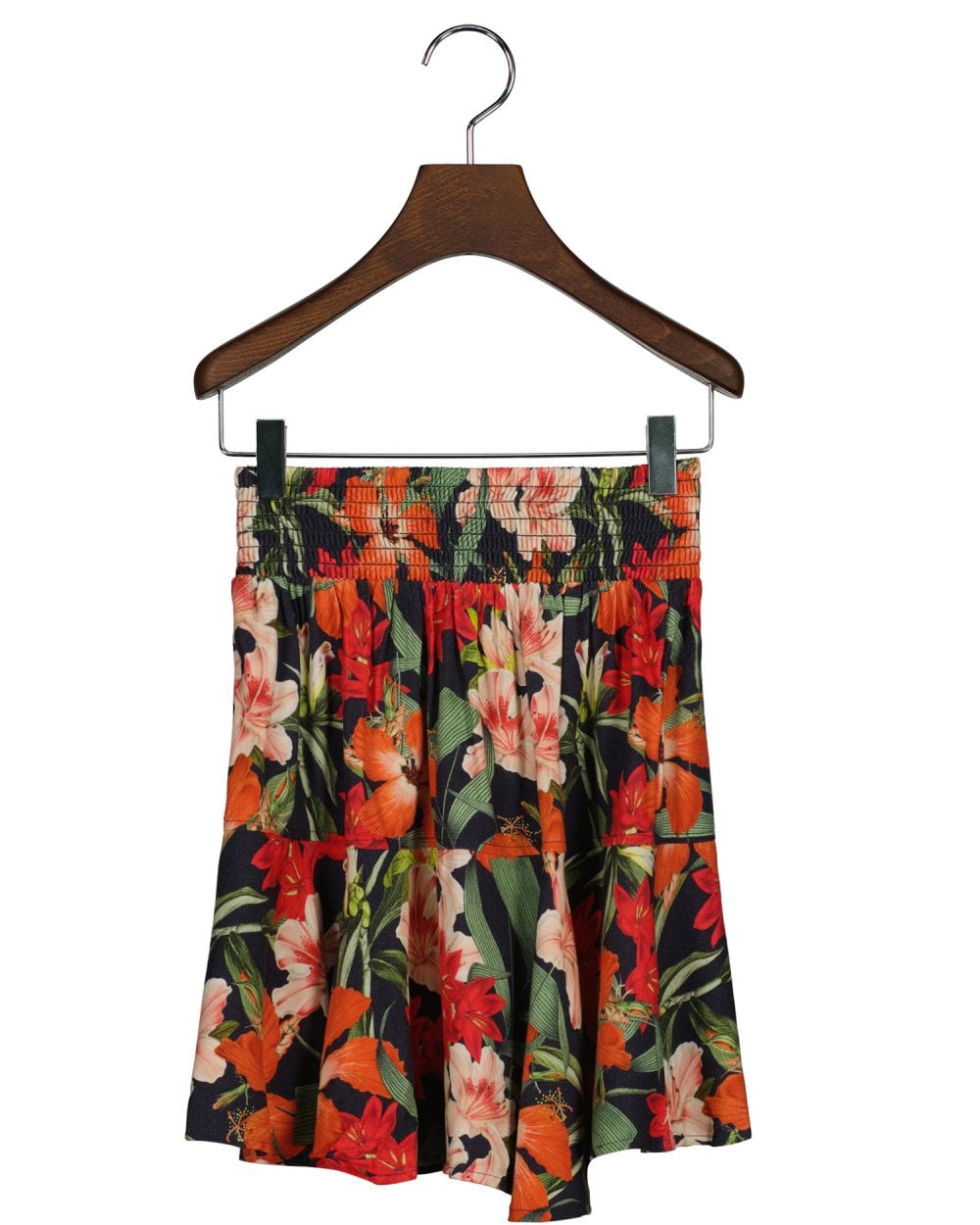 Teen Girls Tropical Print Woven Skirt