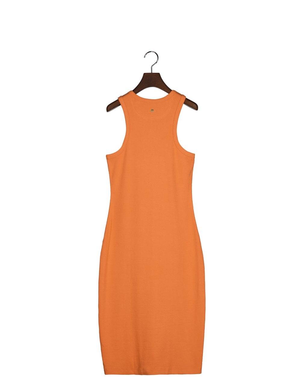 Orange 2024 sheath dress