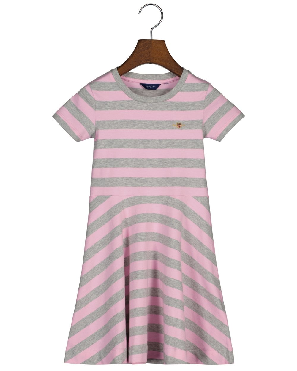 Girls Striped Spin Dress