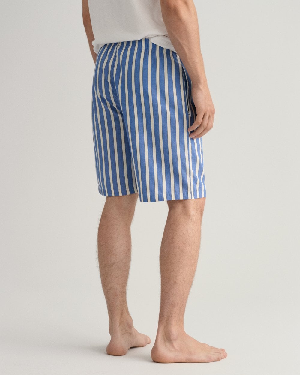 Oxford Stripe Pajama Shorts