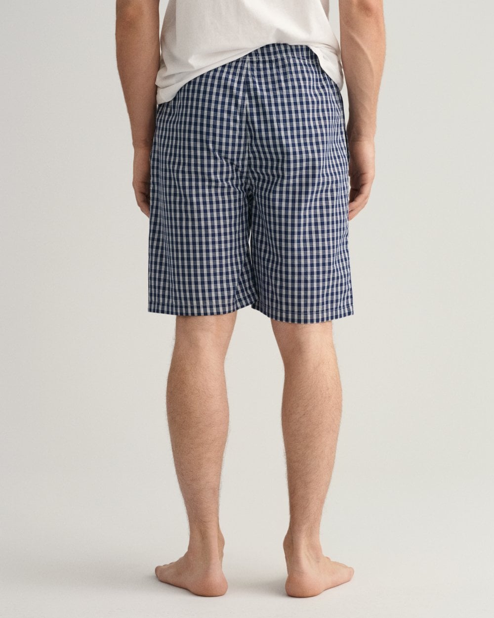 Micro Check Pajama Shorts