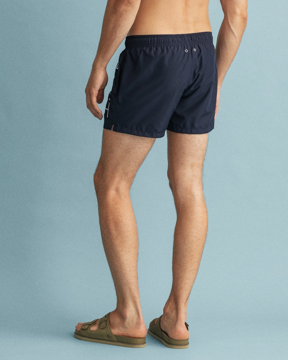 Short Cut Lightweight Logo Swim Shorts