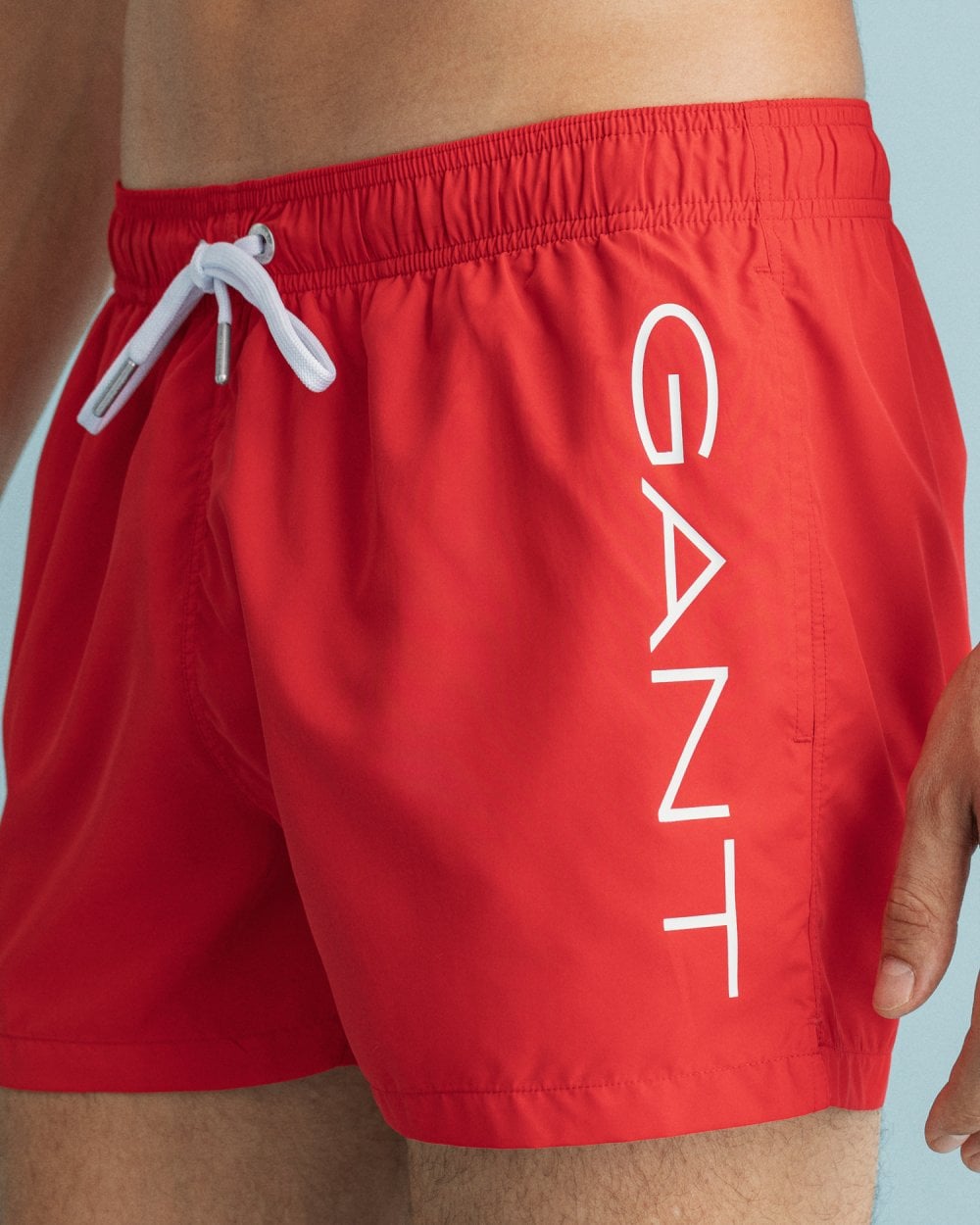 Short Cut Lightweight Logo Swim Shorts