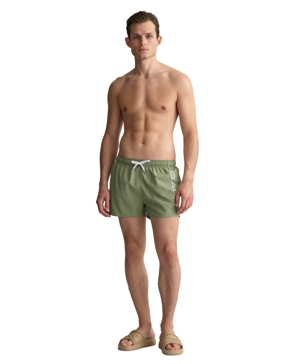 Short Cut Lightweight Logo Swim Shorts