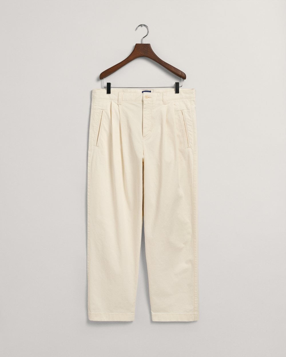 Relaxed Fit Pleated Chinos