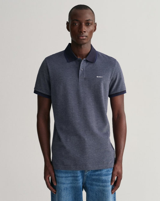 4-Color Oxford Pique Polo Shirt