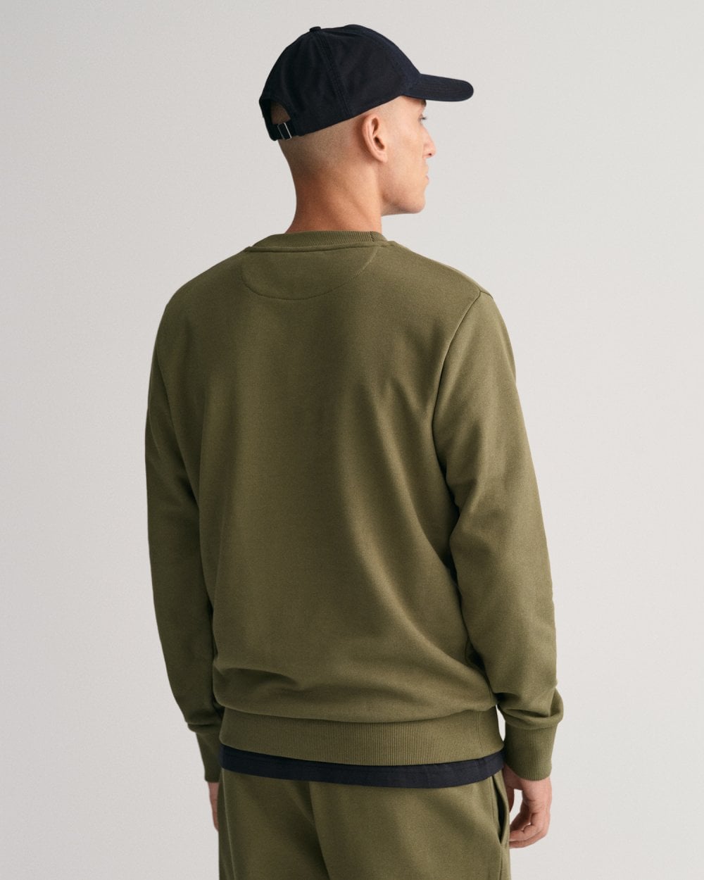 Tonal Shield Crew Neck Sweatshirt