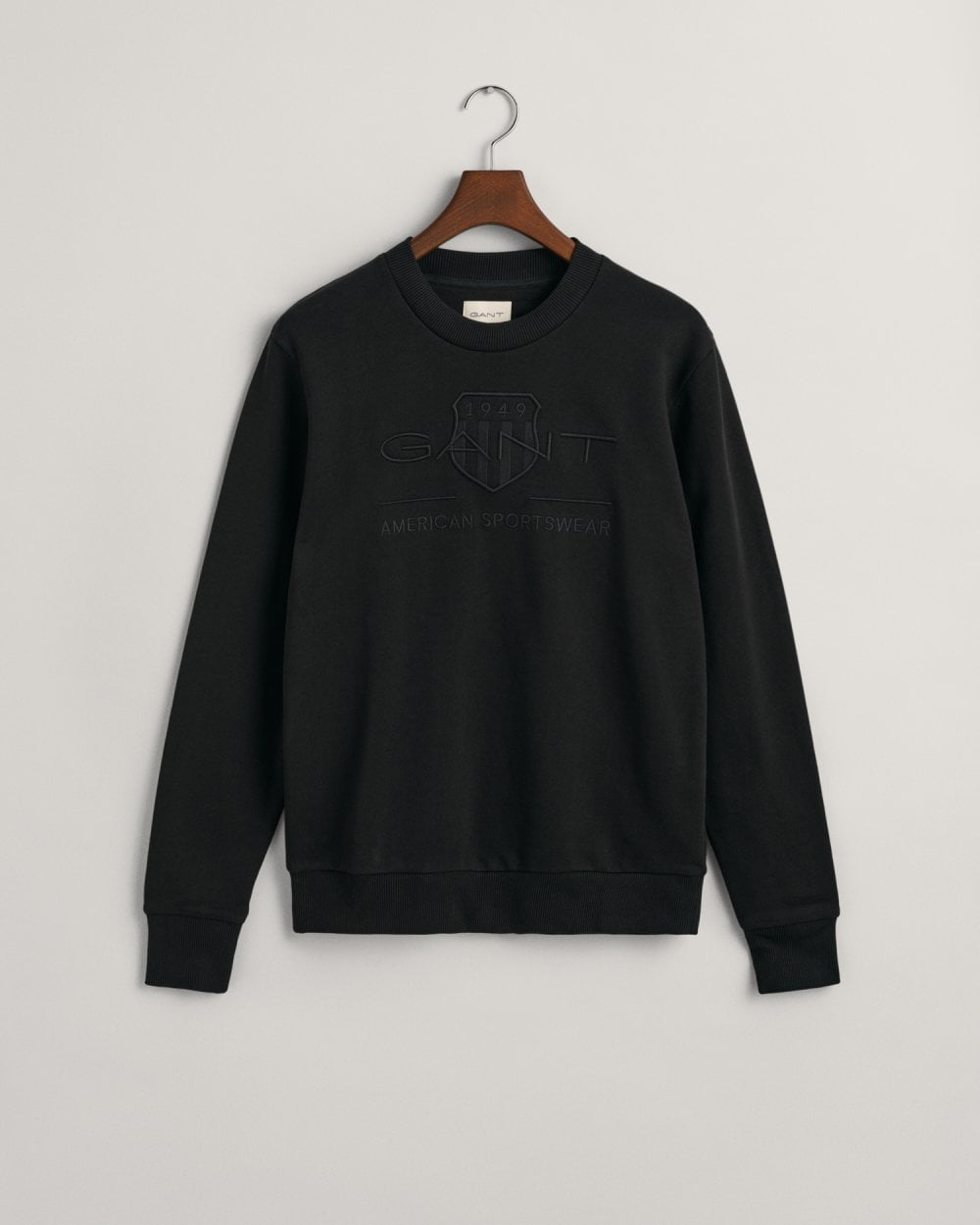 Tonal Shield Crew Neck Sweatshirt