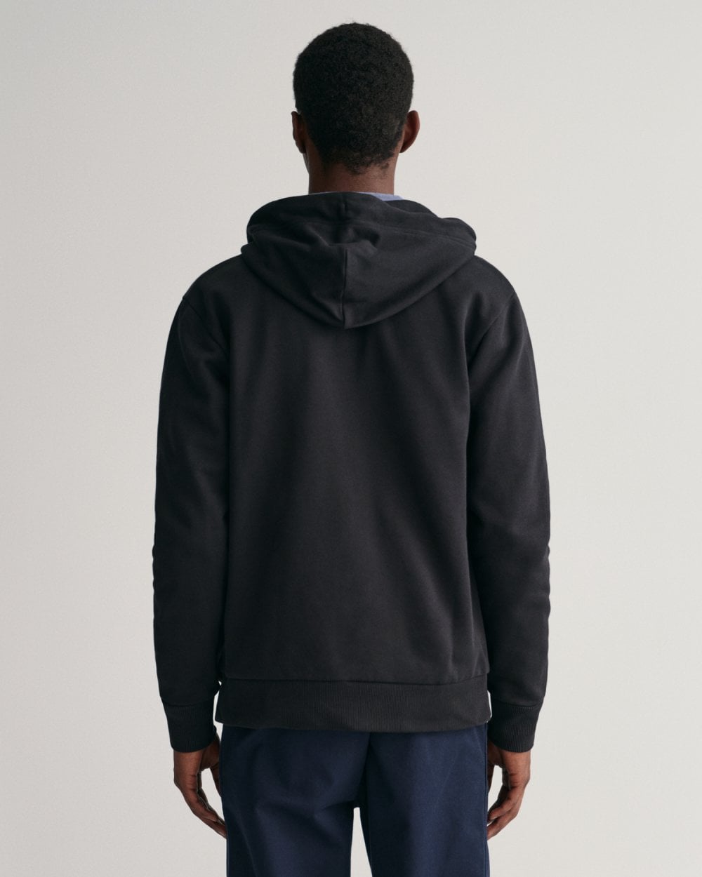 Tonal Shield Zip Hoodie