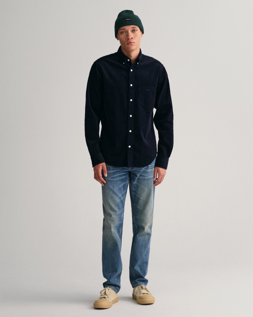 Regular Fit Corduroy Shirt