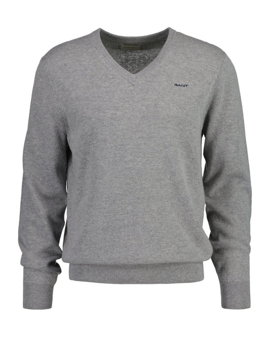 Extra Fine Lambswool V-Neck Sweater