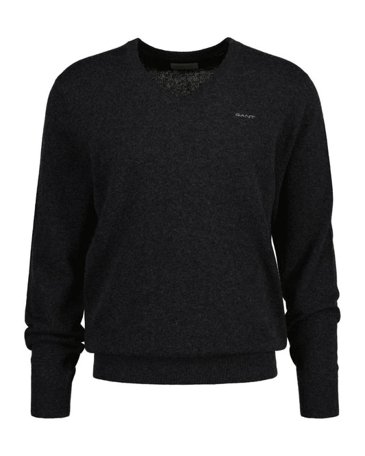 Extra Fine Lambswool V-Neck Sweater