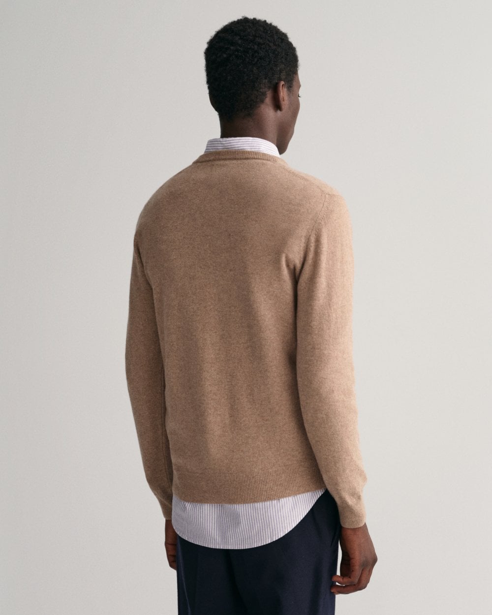 Superfine Lambswool V-Neck Sweater