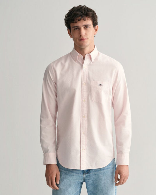 Regular Fit Oxford Shirt S / Light Pink