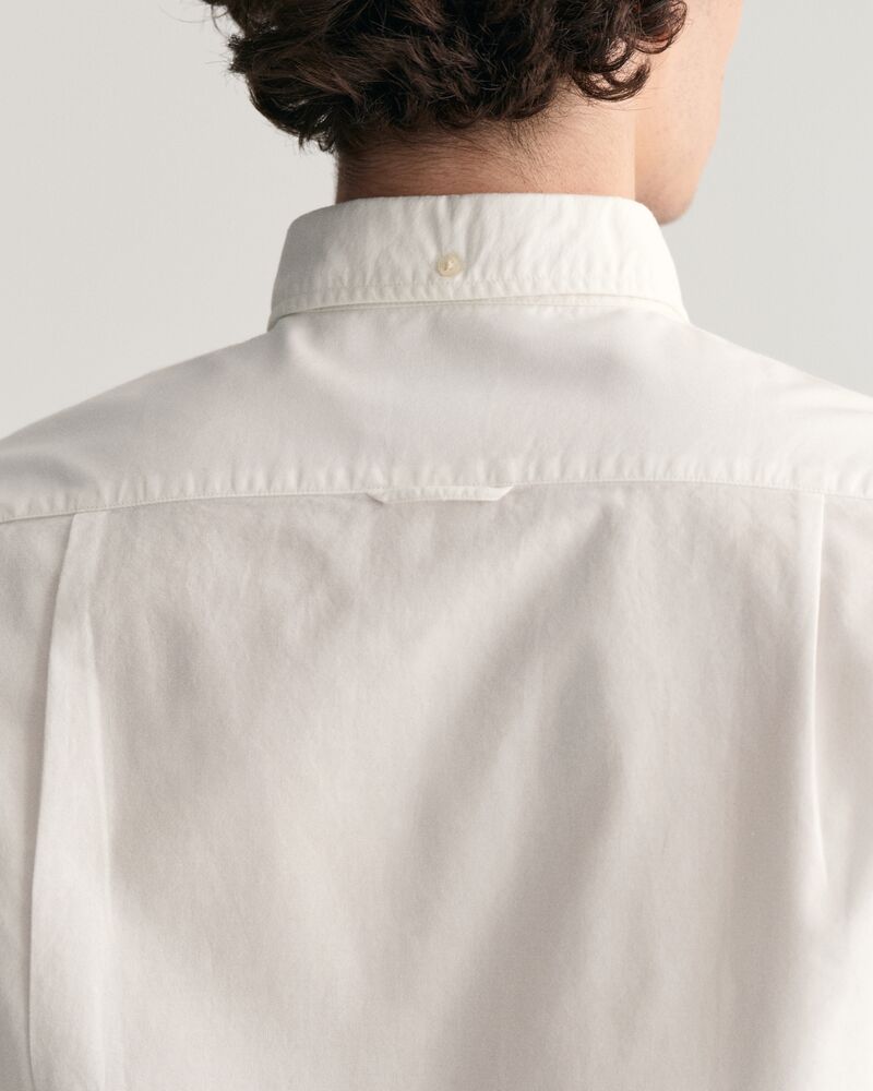 Slim Fit Oxford Shirt M / White