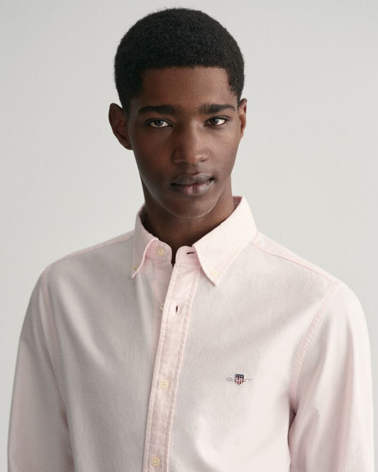 Slim Fit Oxford Shirt S / Light Pink