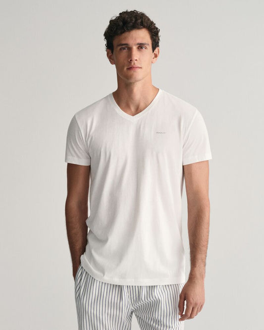 2-Pack V-Neck T-Shirts S / White