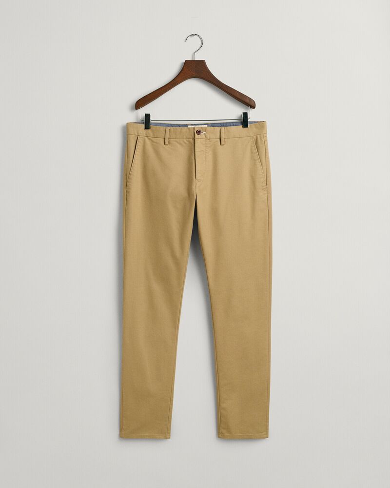 Slim Fit Chinos 32X32 / Dark Khaki