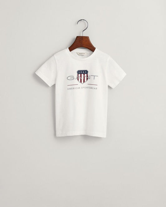 Kids Archive Shield T-Shirt 92 / White